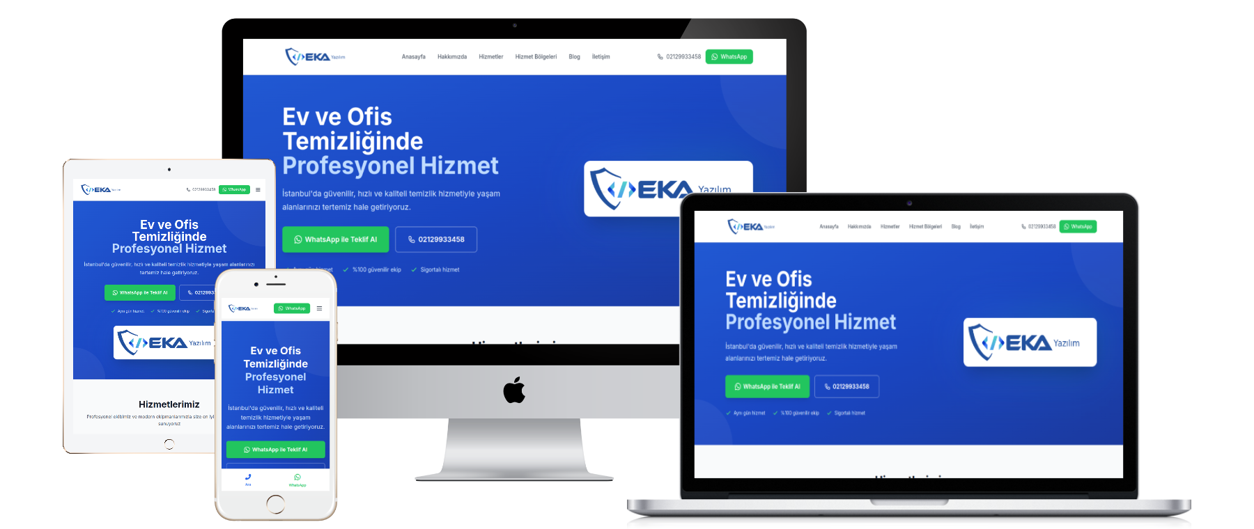  Temizlik Firması V2 – Gelişmiş Web Yazılımı